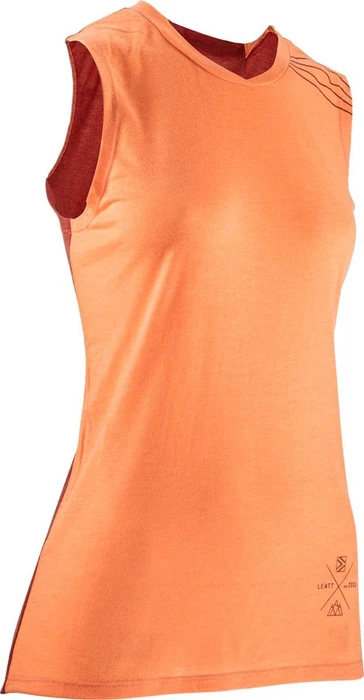 Leatt MTB AllMtn 2.0 Trikot ärmellos peach (Damen)