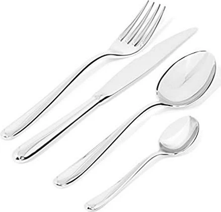 Alessi Caccia Besteck-Set 4 Zinken, 24-tlg.
