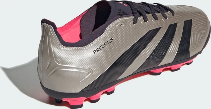 adidas Predator League AG platinum metallic/aurora black/turbo