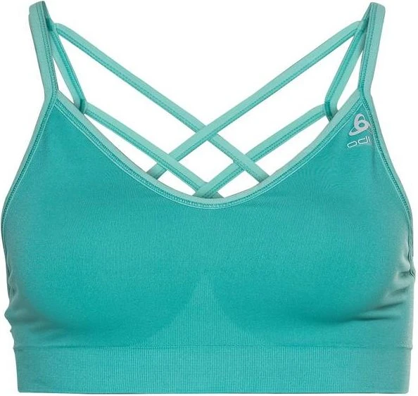Odlo Seamless Soft Sport-BH jaded/grey melange (Damen)