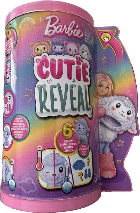 Mattel Barbie - Cutie Reveal Chelsea Cozy Cute - Lämmchen (verschiedene Ausführungen)