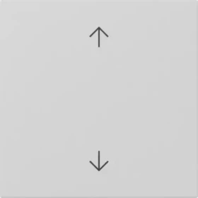Gira Wippe mit Bedruckung Pfeilsymbole grau matt