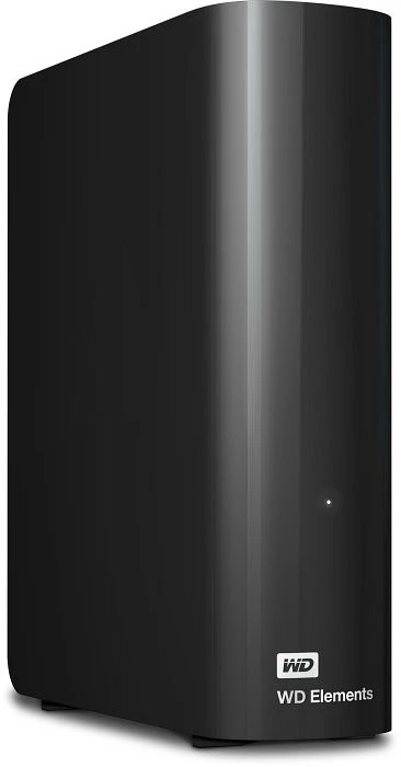 Western Digital WD Elements Desktop, schwarz, 8TB, USB 3.0 Micro-B