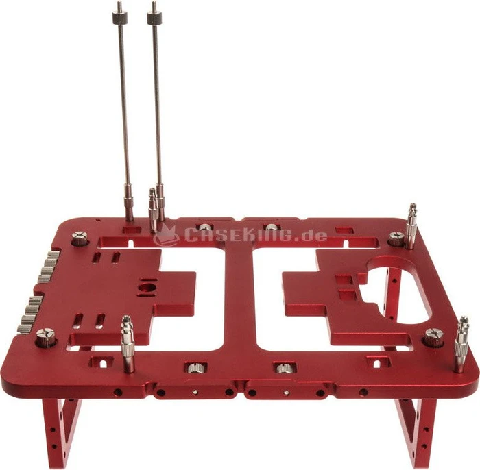 Streacom BC1 Mini Open Benchtable, rot, Mini-ITX