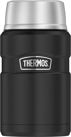 Thermos Stainless King Isolier-Speisegefäß 710ml matt schwarz