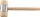 Fortis Holzhammer mit Metallmantel, 38cm