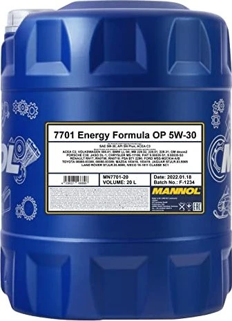 Mannol Energy Formula OP 5W-30