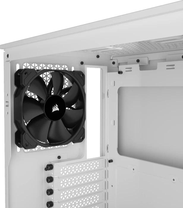 Corsair 3000D Airflow, weiß, Glasfenster