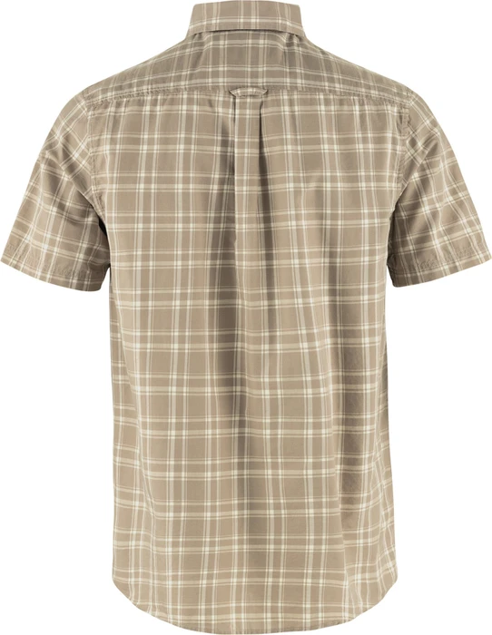 Fjällräven Övik Lite Hemd kurzarm fossil/chalk rose (Herren)