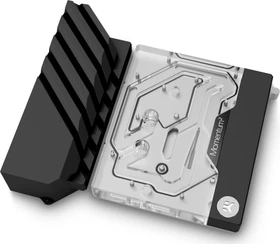 EK Water Blocks Quantum Line EK-Quantum Momentum² ROG Crosshair VIII Extreme D-RGB Monoblock, Nickel, Acryl
