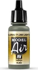 Vallejo Model Air 260 light grey, 17ml