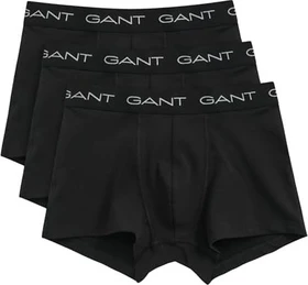 Gant Trunks 3er Boxer Briefs schwarz (Herren)