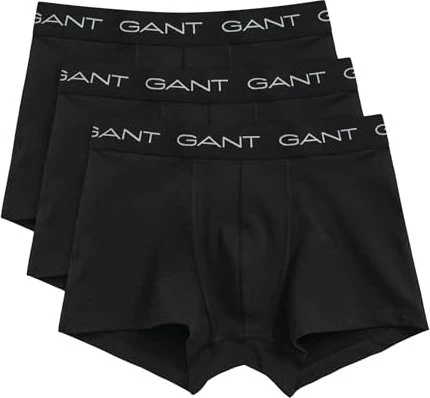 Gant Trunks 3er Boxer Briefs schwarz (Herren)
