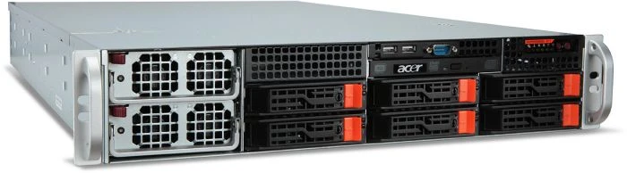 Acer Altos AR585 F1, 2x Opteron 6128, 8GB RAM, 2HE