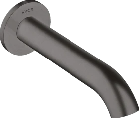 Hansgrohe Axor Uno Wanneneinlauf gebogen brushed black chrome