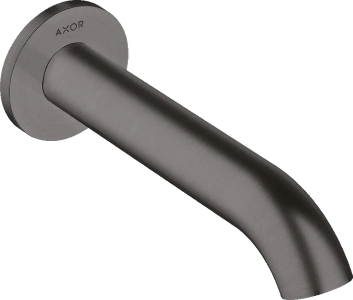 Hansgrohe Axor Uno Wanneneinlauf gebogen brushed black chrome