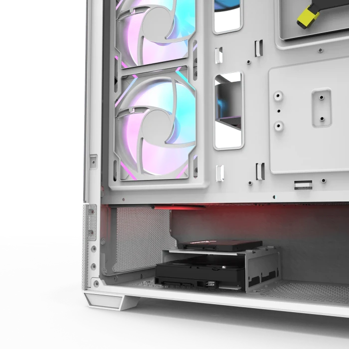 DarkFlash DS900 Air White, Glasfenster