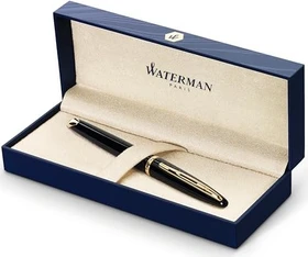 Waterman Carene Black Sea GT schwarz, mittel, Geschenkbox