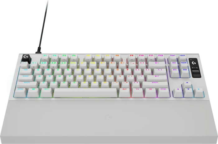 Logitech G PRO X2 TKL Rapid, weiß, KS-20 Magnetic Analog, USB, EN