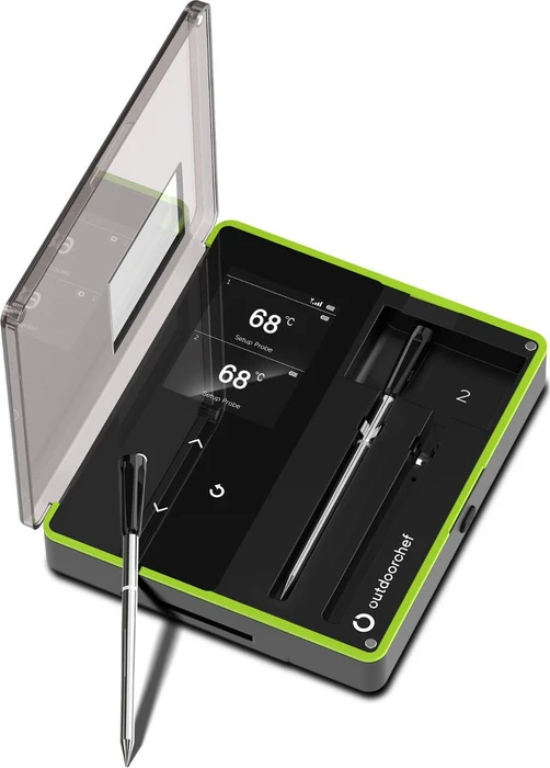Outdoorchef Easy Check Wireless Dual Grill-Thermometer digital, inkl. 2x Sensor