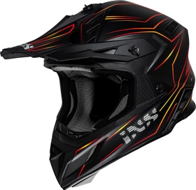 iXS 189FG 2.0 matt schwarz/rot/gelb