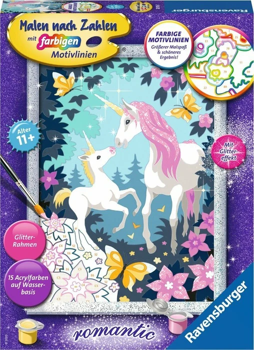 Ravensburger Malen nach Zahlen Einhornmagie