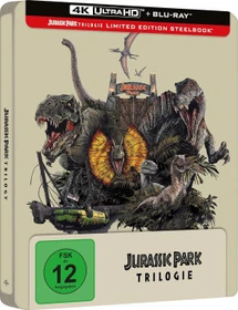 Jurassic Park - Trilogie Limited Edition Steelbook (Special Editions) (4K Ultra HD)