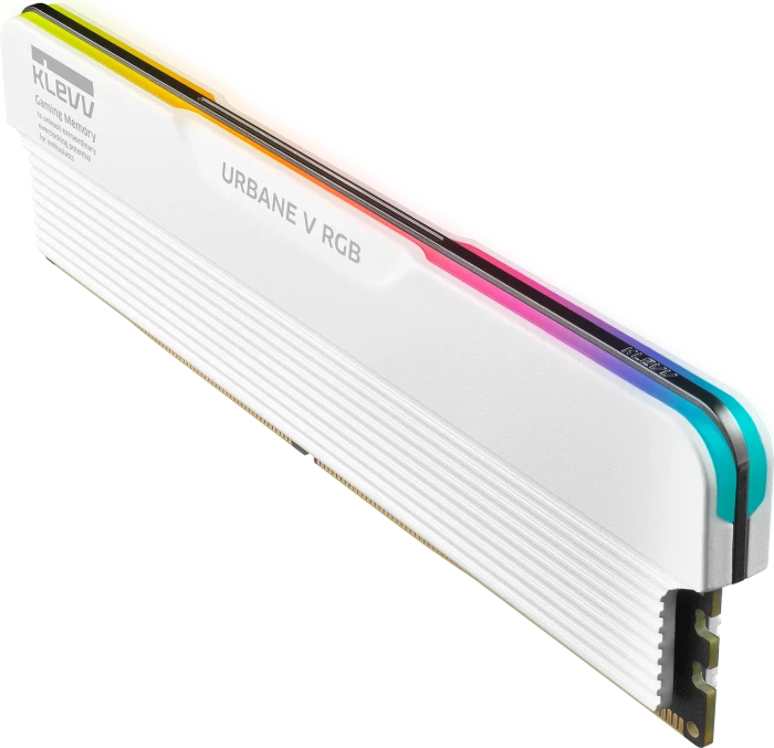 Klevv Urbane V RGB Brilliant White UDIMM 64GB Kit, DDR5-6400, CL32-38-38-78