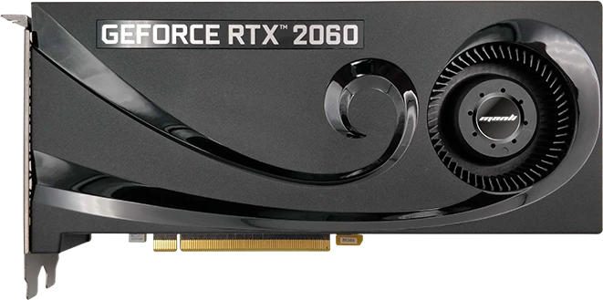 Manli GeForce RTX 2060, 6GB GDDR6, HDMI, 3x DP