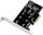 Conceptronic PCIe 3.0 x4 -> 1x M.2 Key B-M-Key, 1x M.2 Key M NVMe, 1x SATA (EMRICK04B)
