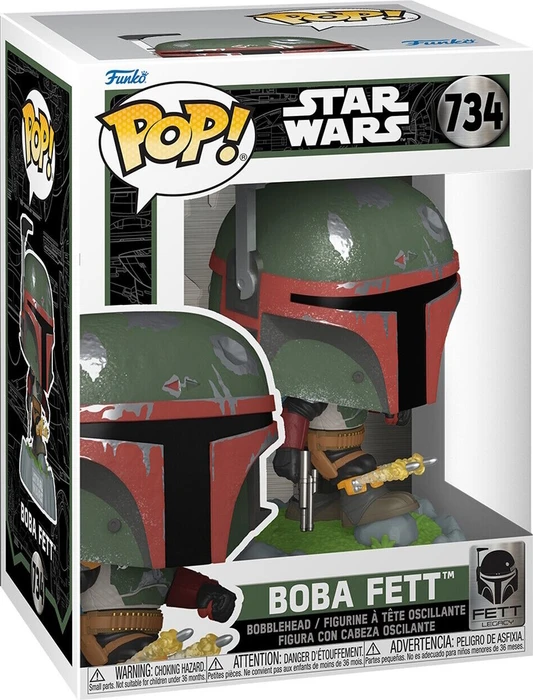 FunKo Pop! - Star Wars - Boba Fett with Kneepad Rockets