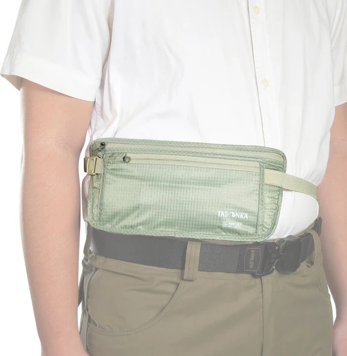 Tatonka Skin Moneybelt Int. RFID Block Bauchtasche natural