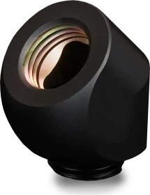 Thermal Grizzly DeltaMate Rotary 45°-Verbinder G1/4", schwarz
