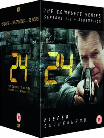 24 Box (Season 1-8) (DVD) (UK)