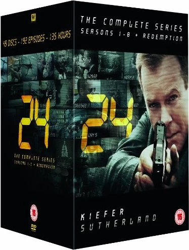 24 Box (Season 1-8) (DVD) (UK)