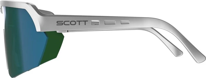 Scott Sport Shield Supersonic Edt. silver/green chrome