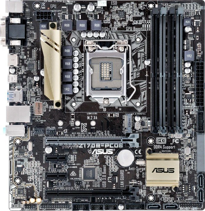 ASUS Z170M-Plus (Intel 1151)