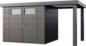 Telluria Classico 2724 Gerätehaus inkl. Anbau 1.68m rechts anthrazit