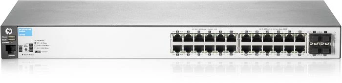 HPE Aruba 2530 24G Rackmount Gigabit Managed Switch, 24x RJ-45, 4x SFP