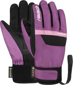 Reusch Bolt SC Gore-Tex Skihandschuhe black/purple sapphire (Junior)