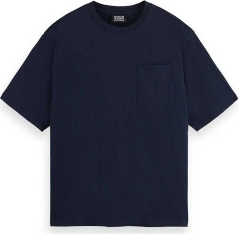 Scotch & Soda Core Logo Pocket T-Shirt kurzarm night (Herren)