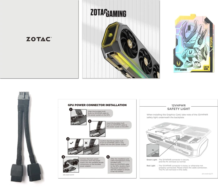 Zotac Gaming GeForce RTX 5070 Twin Edge OC White Edition, 12GB GDDR7, HDMI, 3x DP