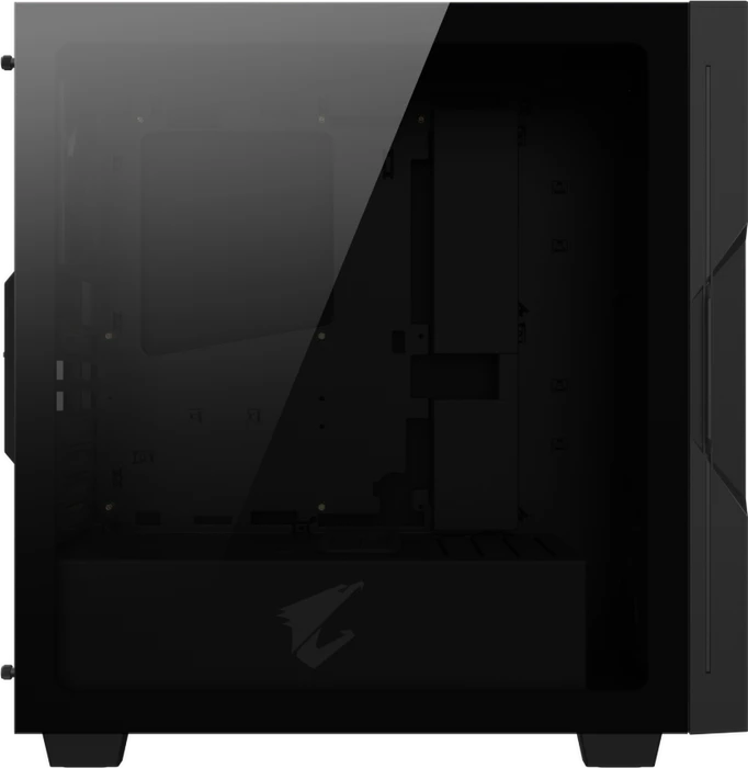 GIGABYTE AORUS AC300 Glass Stealth, Glasfenster