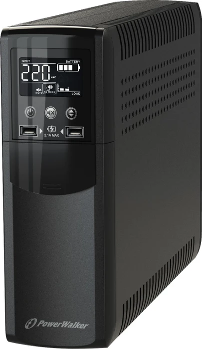 BlueWalker PowerWalker VI 600 CSW, 600VA, 4x Schuko, USB
