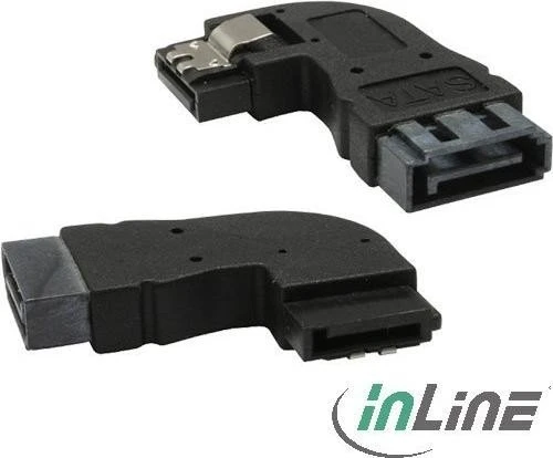 INLINE SATA Adapter Stecker / Buchse, gewinkelt links Image