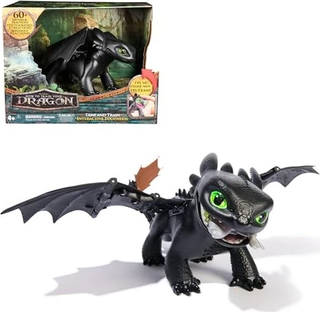 Spin Master Drachenzähmen leicht gemacht - Interaktive Drachenfigur Ohnezahn