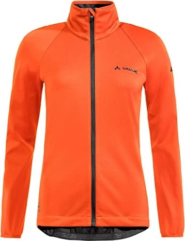 Vaude Matera Softshell Fahrradjacke neon orange (Damen)