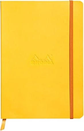 Rhodia Rhodiarama Notizbuch, A5, punktiert, Softcover, daffodil, 80 Blatt