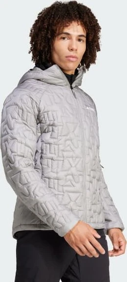 adidas Terrex Xperior PrimaLoft Loose Fill Hooded Isolation Funktionsjacke charcoal solid grey (Herren)