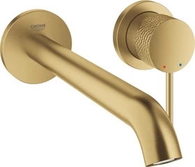 Grohe Essence 2-Loch-Waschtischbatterie L crafted cool sunrise gebürstet